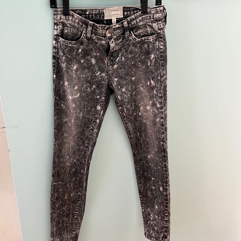 Current Elliott coated jeans